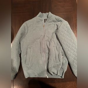 Athleta retroplush bomber jacket